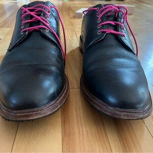 Trask Landry Bison Black Leather Men's Oxford, 12